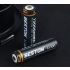 Batterie BESTON 18650 3.7V 3500mAh haute capacité rechargeable Micro USB idéale pour autonomie prolongée