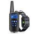 Collier de dressage pour chien 800m dispositif étanche IP7 avec télécommande rechargeable et niveaux ajustables