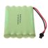 Batterie Rechargeable 12V AA 1800mAh Ni-MH Écologique Prise SM Grande Capacité pour Modèles Réduits d'Avions