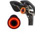 XLITE100 Vélo Intelligent Lumière Arrière Super Lumineux USB Lentille Anti-éblouissement Sécurité Cyclisme