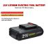 Batterie 21V Lithium haute densité énergétique pour tournevis sans fil applications professionnelles bricolage