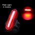 Éclairage vélo LED rechargeable USB lampe COB longue autonomie sécurité cycliste et visibilité maximale