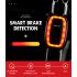 MEILAN X6 feu arrière vélo intelligent USB rechargeable LED haute luminosité détection freinage visibilité