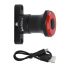 MEROCA MX2 feu arrière intelligent capteur de frein LED haute puissance vélo urban trail sécurité nocturne USB