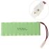 Paet 10x Ni-MH AA Batterie Rechargeable 12V 1800mAh Haute Capacité pour Jouets, Électronique, Longue Décharge