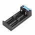Chargeur TrustFire TR-016 USB compact pour batterie rechargeable chargement efficace identification intelligente