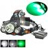 Boruit RJ-3000 Phare LED lumière blanche T6 équipement aventure design durable lampe frontale légère légère