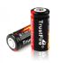 Batterie TrustFire 16340 CR123A rechargeable 3.7V Li-ion protégée écologique alternative aux jetables