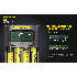 Nitecore UMS4 Chargeur USB Intelligent Quatre Emplacements pour Batteries 18650 21700 26650 Charge Rapide
