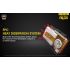 Nitecore NU25 lampe frontale rechargeable 360 lumens avec LED XP-G2 S3 idéal pour camping et visibilité nocturne
