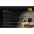 Lampe de poche porte-clés NITECORE TIP2 LED 720 lumens compacte légère rechargeable USB pour camping outdoor
