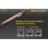 Nitecore P30 lampe LED extérieure XP-L HI V3 1000 lumens faisceau 618 mètres design durable éclairage précision