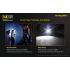 Lampe de Poche Nitecore E4K 4400 Lumens Haute Luminosité Compacte et Durable pour Éclairage Extérieur IP68