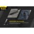 Lampe Nitecore MH12 V2 1200 Lumens LED XP-L2 V6 Pour Camping Éclairage Extérieur Batterie 21700 Haute Performance