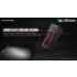 Nitecore T4K lampe de poche porte-clés 4000 lumens compacte LED XP-L2 V6 pour l'éclairage extérieur USB-C