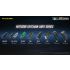 Nitecore T4K lampe de poche porte-clés 4000 lumens compacte LED XP-L2 V6 pour l'éclairage extérieur USB-C
