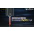Nitecore T4K lampe de poche porte-clés 4000 lumens compacte LED XP-L2 V6 pour l'éclairage extérieur USB-C