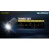 Nitecore T4K lampe de poche porte-clés 4000 lumens compacte LED XP-L2 V6 pour l'éclairage extérieur USB-C