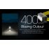 NITECORE NU25 Lampe Frontale 400 Lumens Rechargeable USB-C Lampe de Randonnée et Camping Polyvalente et Légère