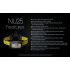 NITECORE NU25 Lampe Frontale 400 Lumens Rechargeable USB-C Lampe de Randonnée et Camping Polyvalente et Légère