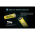 Pile Nitecore 18650 NL1836 rechargeable Li-ion 3600mAh, haute capacité, protection intelligente