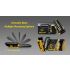 NITECORE NWL20 Lampe Portative 600 lumens Multifuntionnel Éclairage Extérieur Haute Luminosité Aventure Camping