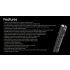 Nitecore MH12 Pro Lampe de poche 3300 lumens rechargeable USB-C idéale pour aventures en plein air et urgences
