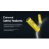 Batterie Rechargeable NITECORE NL2160HP 6000mAh USB-C Compacte et Légère pour Photographie et Camping