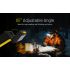 Lampe frontale NITECORE HU2000 2000 lumens LED rechargeable USB-C pour éclairage professionnel et activités extérieures