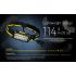 Lampe frontale NITECORE HU2000 2000 lumens LED rechargeable USB-C pour éclairage professionnel et activités extérieures