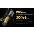 Lampe frontale NITECORE HC70 UHE rechargeable USB-C 1600 lumens pour éclairage extérieur et visibilité nocturne