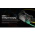 Lampe frontale NITECORE HC70 UHE rechargeable USB-C 1600 lumens pour éclairage extérieur et visibilité nocturne
