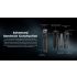 Lampe torche LED NITECORE EDC23 puissante 2500 lumens rechargeable USB-C écran OLED pour randonnée et usage quotidien