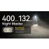 NITECORE NU25 MCT UL Lampe Frontale 400 Lumens Rechargeable USB-C Lampe de Randonnée et Camping Polyvalente et Légère