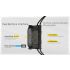 NITECORE NU25 MCT UL Lampe Frontale 400 Lumens Rechargeable USB-C Lampe de Randonnée et Camping Polyvalente et Légère