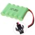 Pile Ni-MH AA 1800mAh 6V Grande Batterie SM Rechargeable pour Jouet Voiture, Modèle Avion - 5 Pièces