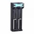 Chargeur TrustFire TR-016 USB compact pour batterie rechargeable chargement efficace identification intelligente