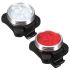 Lumière de Vélo USB Rechargeable HJ-030 3 LED 4 Modes Imperméable Sécurité Cycliste Visibilité Nocturne