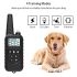 Collier d'entraînement chien 800m durable télécommande niveaux de choc équipement efficace toutes tailles