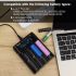 YONII D4 LCD 4 emplacements 18650 chargeur de batterie pour batterie 18650 21700 26650 Lithium AA AAA Ni-mh