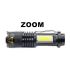 Lampe de poche SK68 LED XML-Q5 mini zoom éclairage portable longue durée vie 100000h randonnée moderne