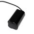Interface 5521 Batterie de vélo 8,4V 4800mAh UltraFire LED sécurité imperméable portable pour cyclisme noir