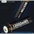 Batterie BESTON 18650 3.7V 3500mAh haute capacité rechargeable Micro USB idéale pour autonomie prolongée