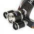 Boruit RJ-3000 Phare LED lumière blanche T6 équipement aventure design durable lampe frontale légère légère