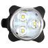 Lumière de Vélo USB Rechargeable HJ-030 3 LED 4 Modes Imperméable Sécurité Cycliste Visibilité Nocturne