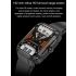 ET550 montre intelligente glycémie ECG température corporelle pression artérielle oxygène sanguin fréquence cardiaque Bluetooth appel Fitness Tracker