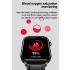 ET570 Smartwatch Santé: Glycémie Non Invasive, ECG, Sommeil, Fréquence Cardiaque, Tension Artérielle pour Android iOS