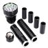 Trustfire 28T6 Lampe Puissante 40000 Lumens Éclairage Extérieur Résistant à l'Eau Aluminium Qualité Aéronautique