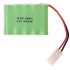 Pack de Batteries Rechargeables 6V AA 1800mAh Ni-MH Écologiques Haute Capacité pour Jouets et Électroniques