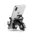 Support smartphone ROCKBROS moto vélo électrique alliage aluminium CNC stable navigation fluide silicone